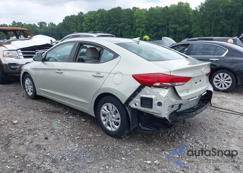 2017 Hyundai Elantra Se из США, поврежденный, VIN 5NPD74LF1HH162044